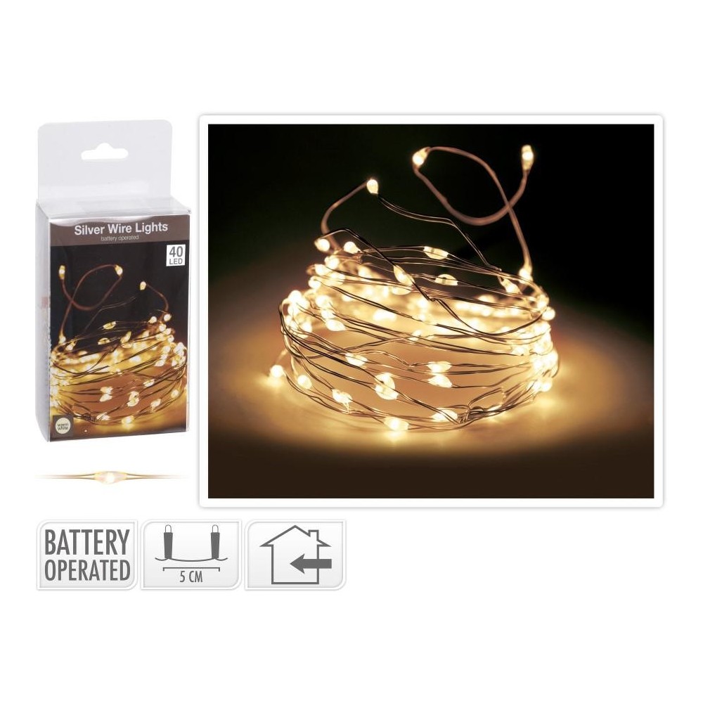 CAVO ARG 40LED BIANCO CALDO BA